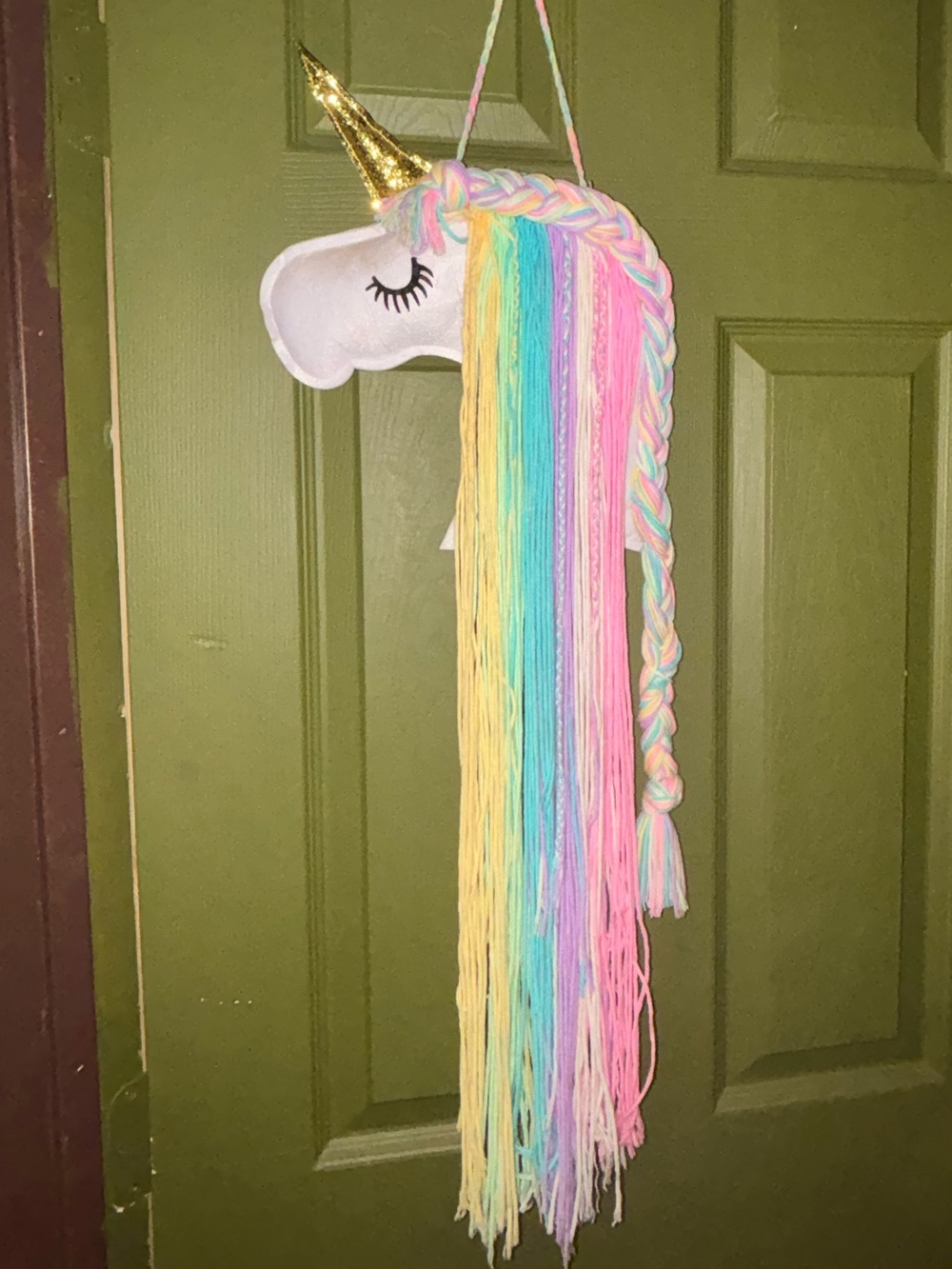 Unicorn bow holder